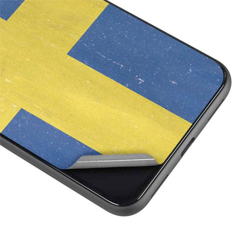 Sweden Flag Distressed Google Pixel 4 XL Skin